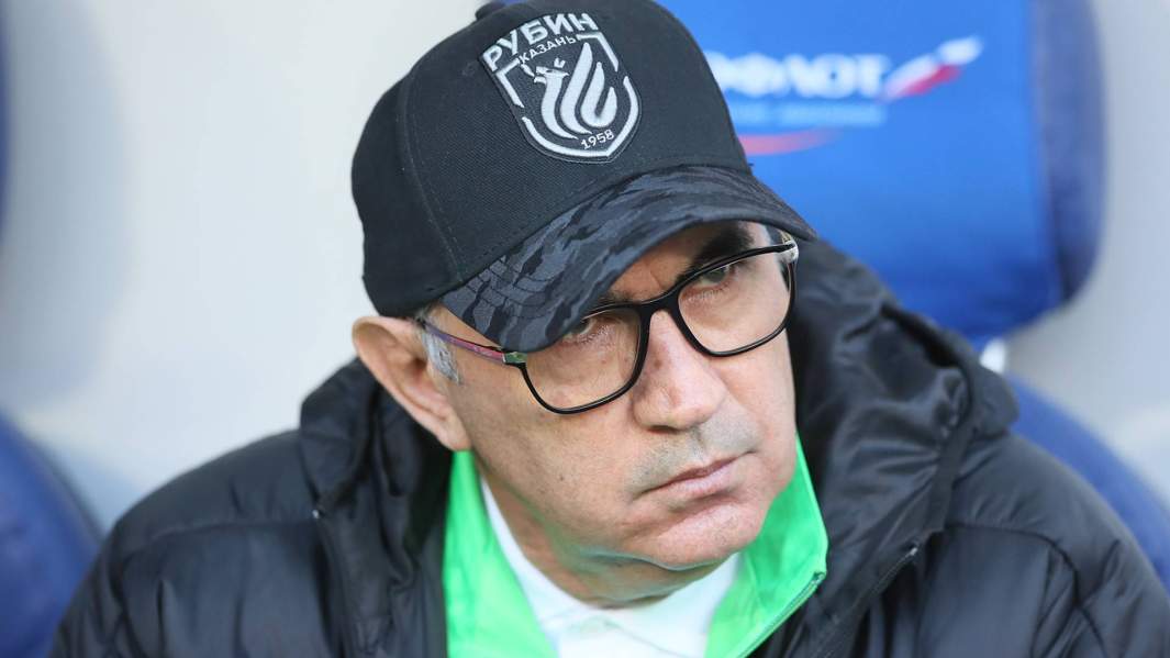 Главный тренер ФК «Рубин» Курбан Бердыев