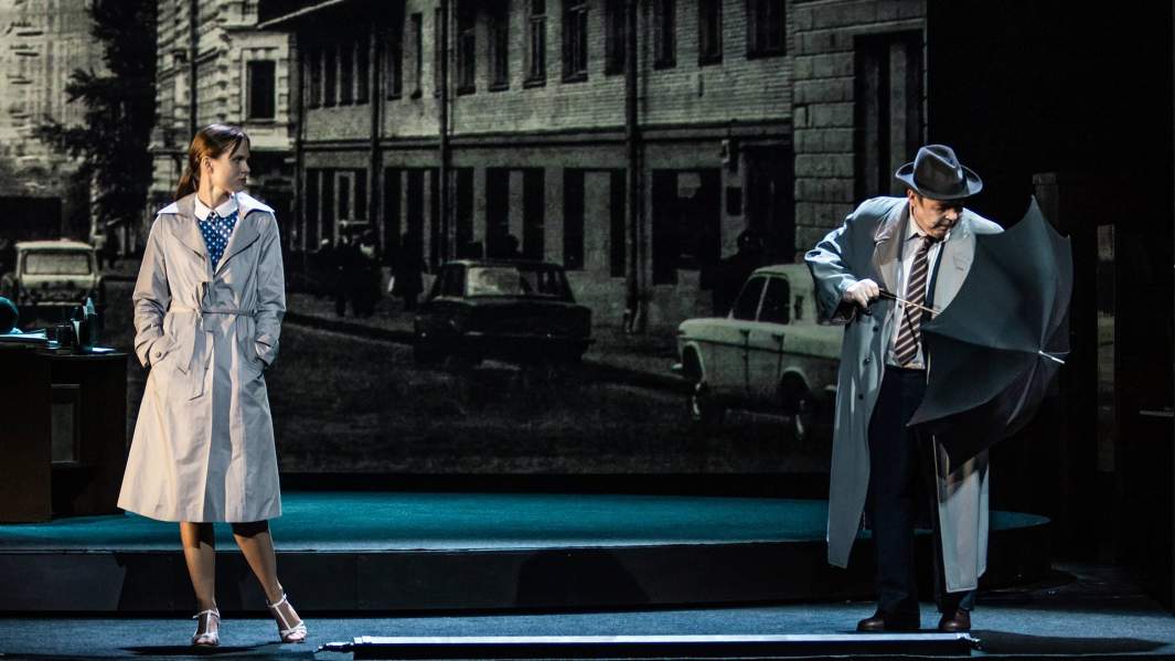 Сцена из спектакля «Дядя Лёва»