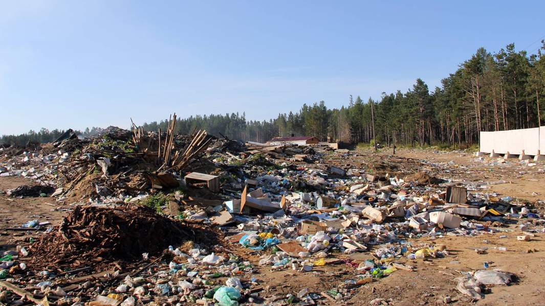 несанкционированная свалка