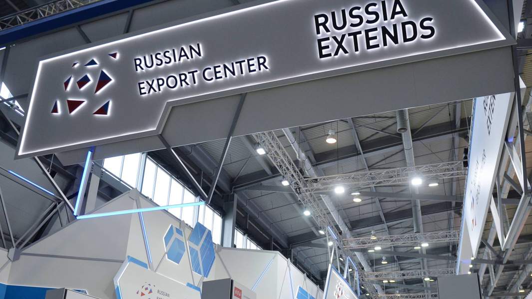 Стенд АО «Российский экспортный центр» (РЭЦ)