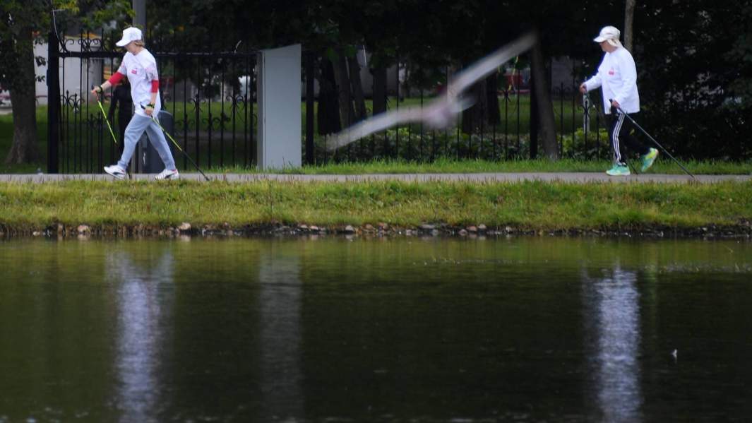 занятия скандинавской ходьбой