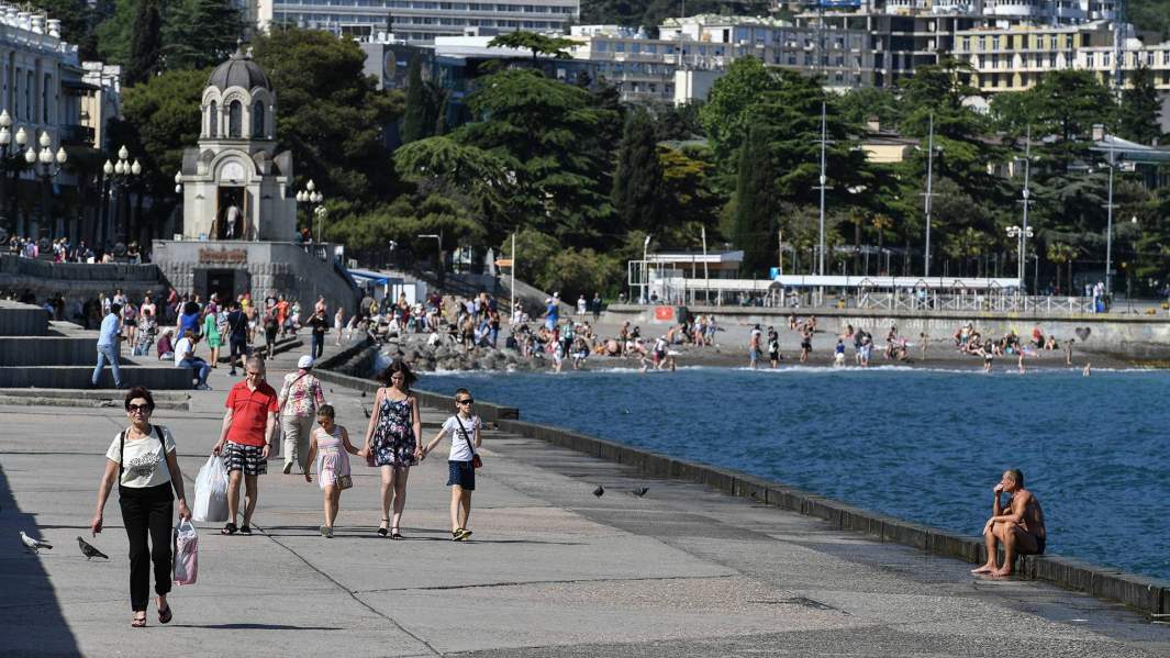 Набережная Ялты