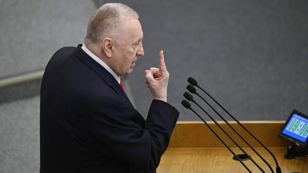 Руководитель фракции ЛДПР в Государственной Думе РФ Владимир Жириновский 