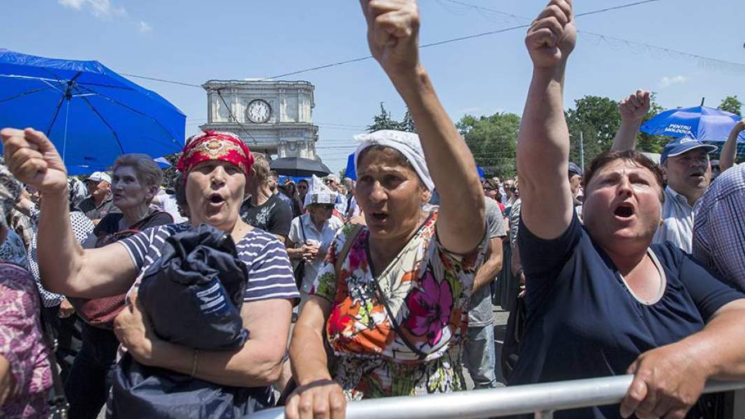 Митинг Молдова 