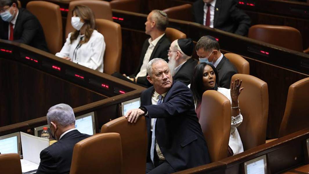 Пленарное заседание по утверждению нового кабмина Израиля в Кнессете