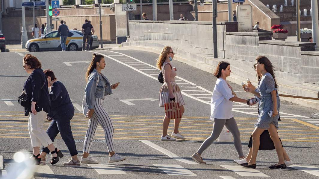 горожане Москвы