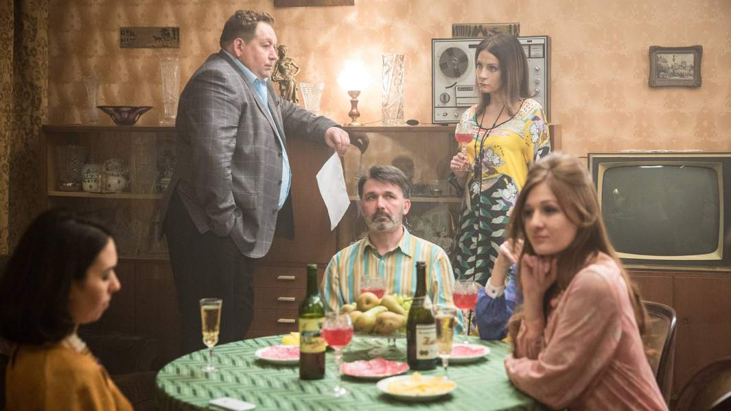 Евгения Крюкова на съемках сериала «Мосгаз. Катран»