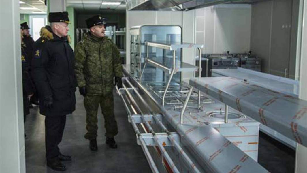 В отдалённом гарнизоне Северного флота Тикси сданы в эксплуатацию новые жилищно-бытовые объекты