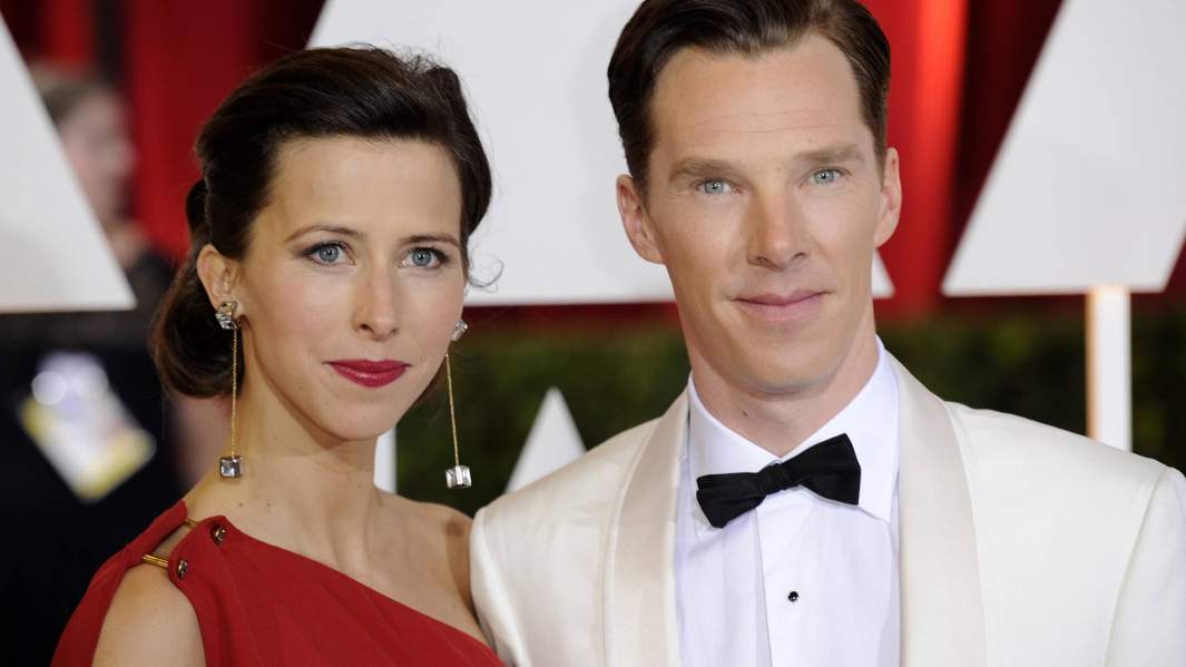 Бенедикт Камбербэтч с супругой Софи Хантер