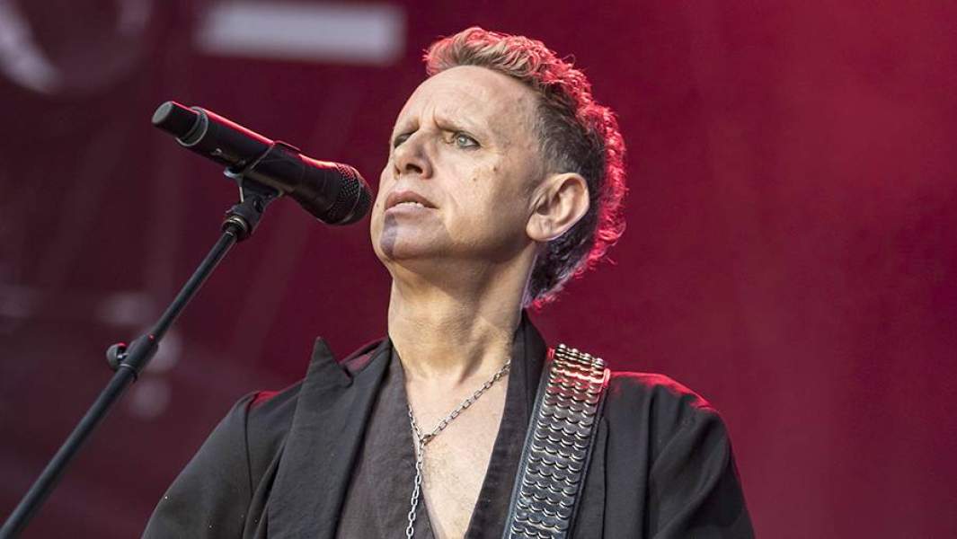 Мартин Гор во время концерта группы Depeche Mode в Торонто, Канада. 2013 год