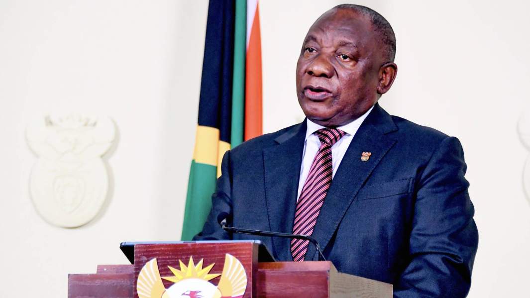 Президент Сирил Рамапоса