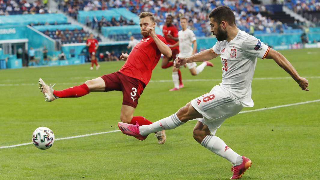 Матч между сборными Швейцарии и Испании