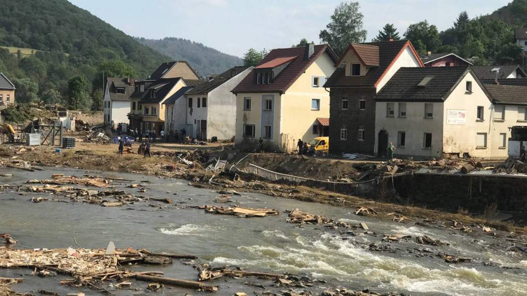 наводнение Германия