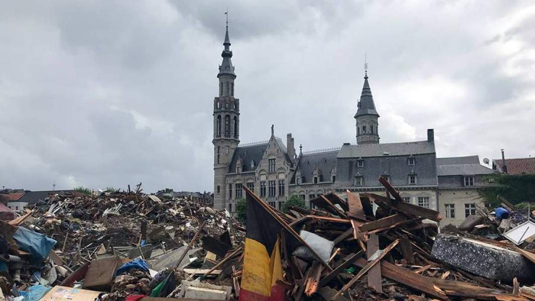 Наводнение в Бельгии