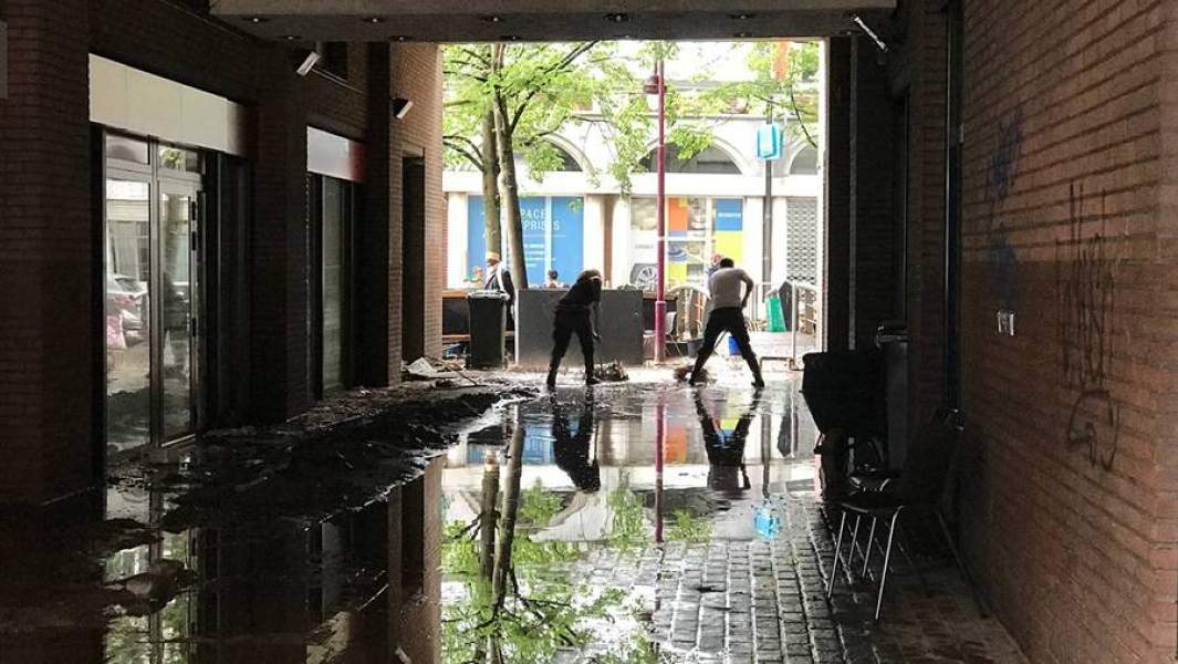 Наводнение в Бельгии