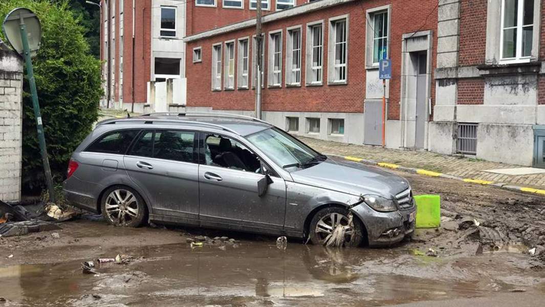 Наводнение в Бельгии