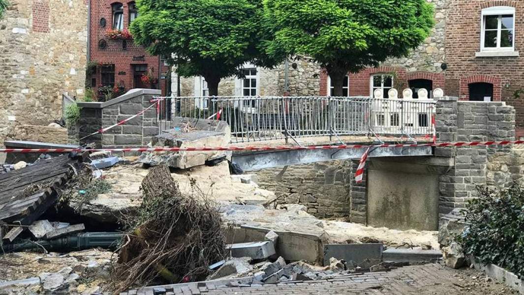 Наводнение в Бельгии