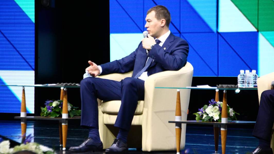 Врио губернатора Хабаровского края Михаил Дегтярев ​​​​​​​