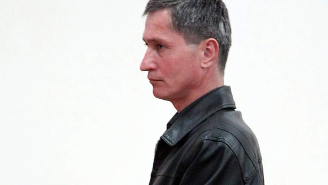 Старший помощник капитана теплохода «Булгария» Рамиль Хаметов во время выездного заседания Московского районного суда Казани. 6 мая 2013 года