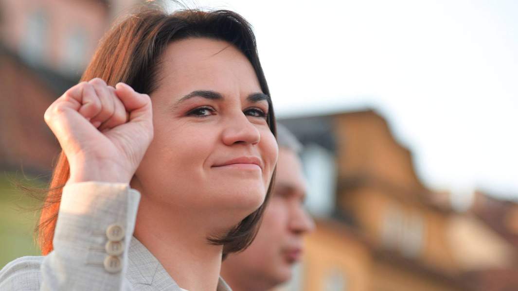 Лидер белорусской оппозиции, экс-кандидат в президенты Белоруссии Светлана Тихановская