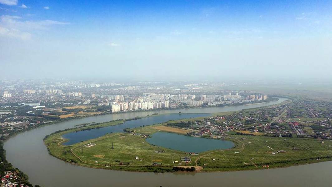 Пыльная буря в Краснодарском крае