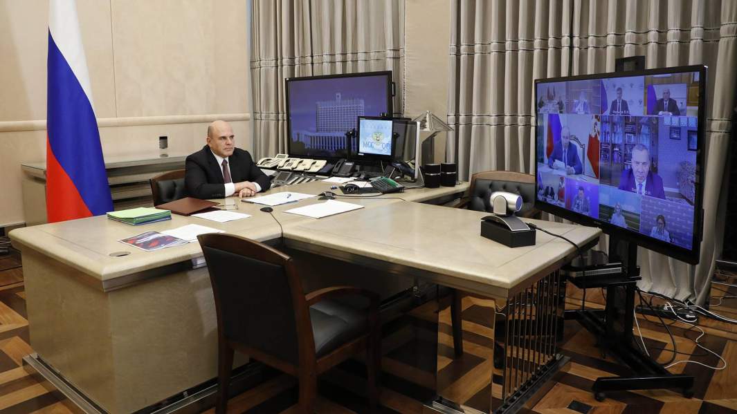 Председатель правительства РФ Михаил Мишустин на заседании Совета по стратегическому развитию и национальным проектам