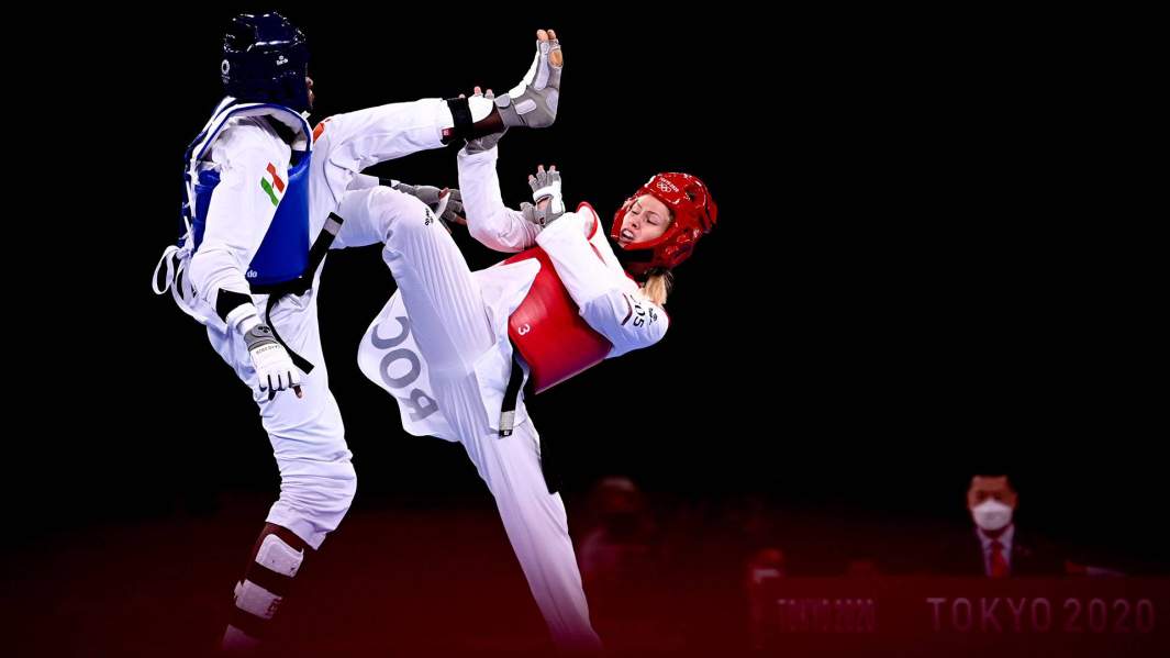  Спортсменка команды ОКР Татьяна Минина