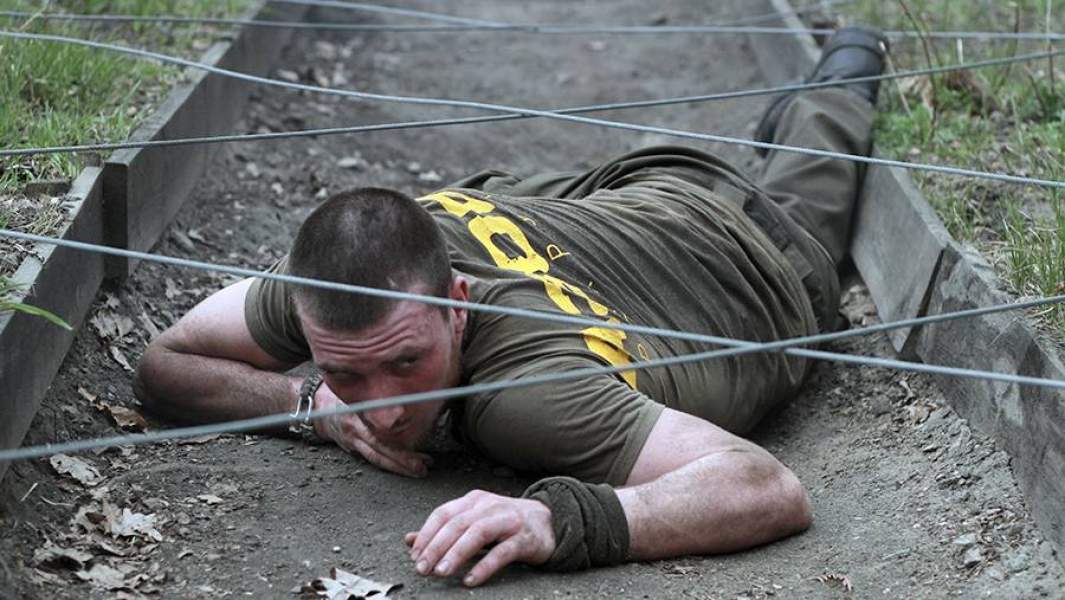 Учения батальона «Азов»