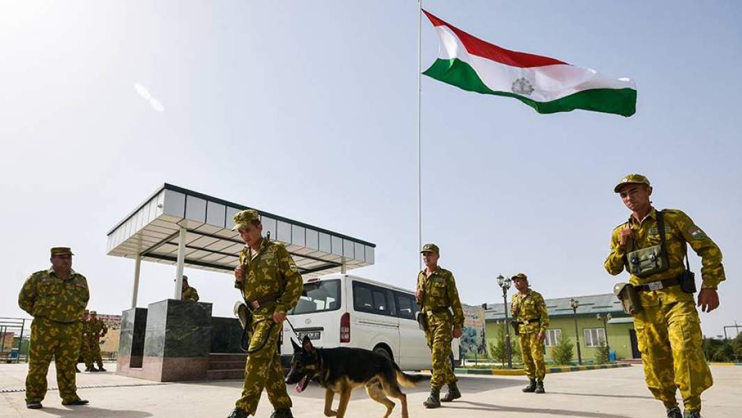 Военнослужащие Пянджского пограничного отряда