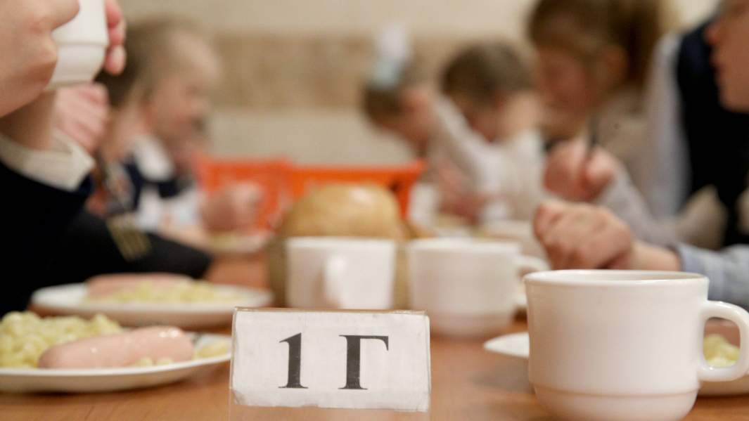 столовая еда школа