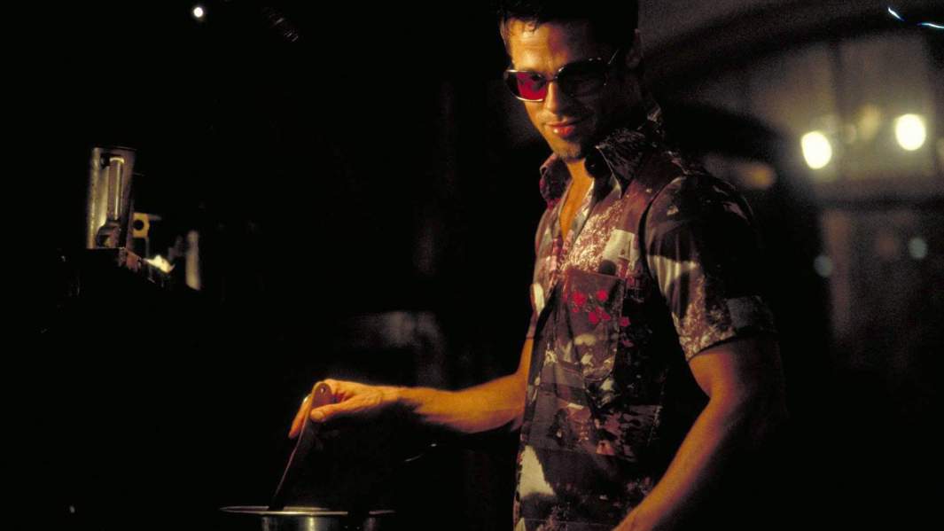 Брэд Питт в фильме «Бойцовский клуб»