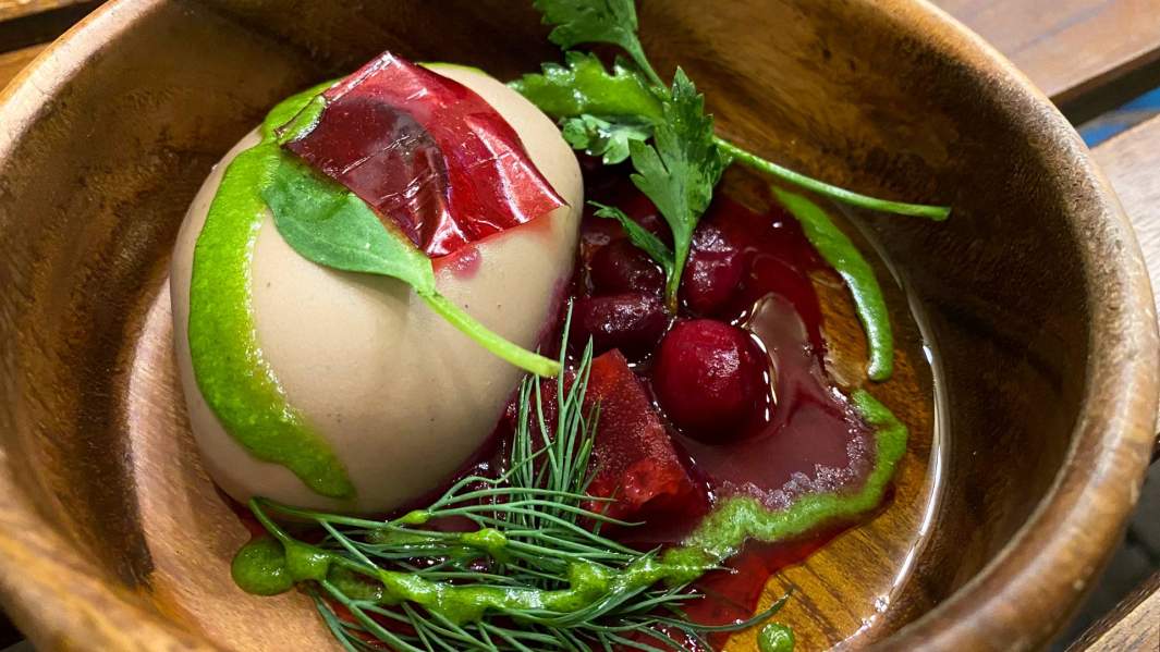 ресторанное блюдо