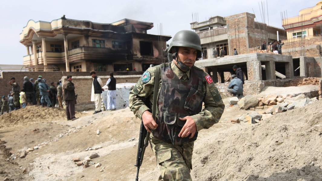 военный турецкой Армии в Афганистане