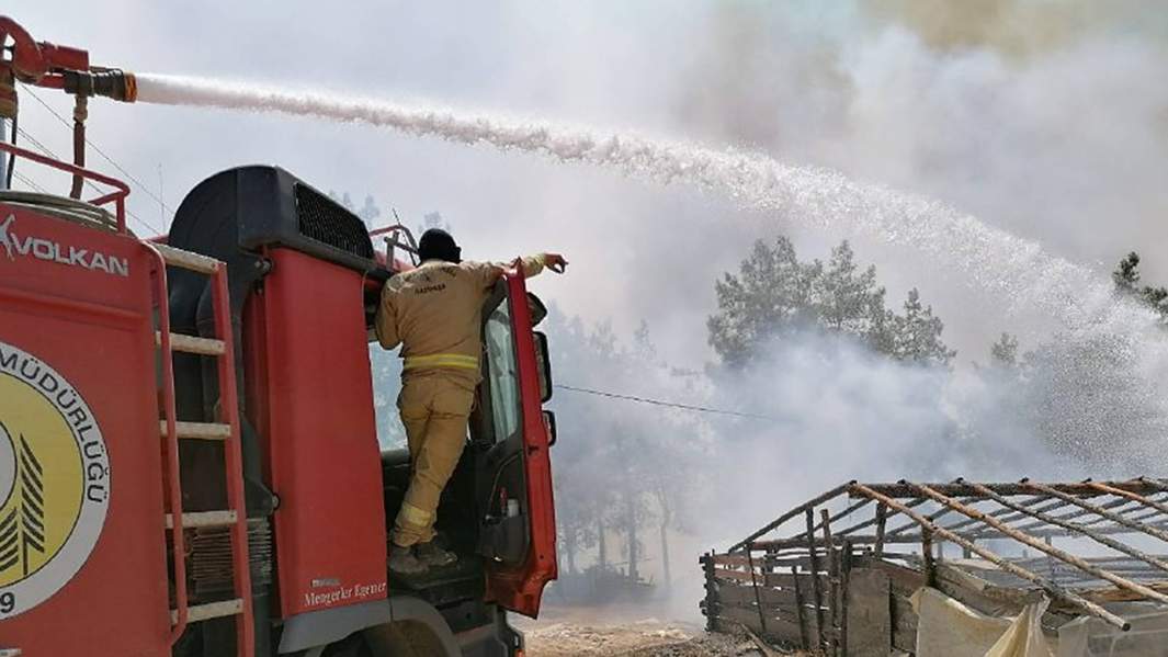 тушение пожаров в Турции