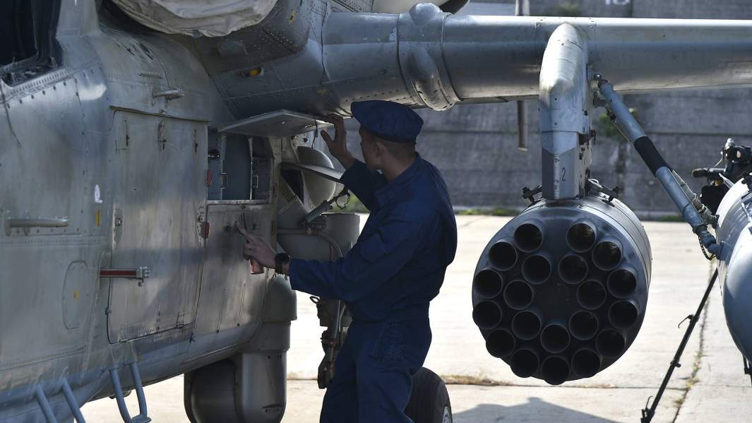 Техническое обслуживание вертолета Ка-52