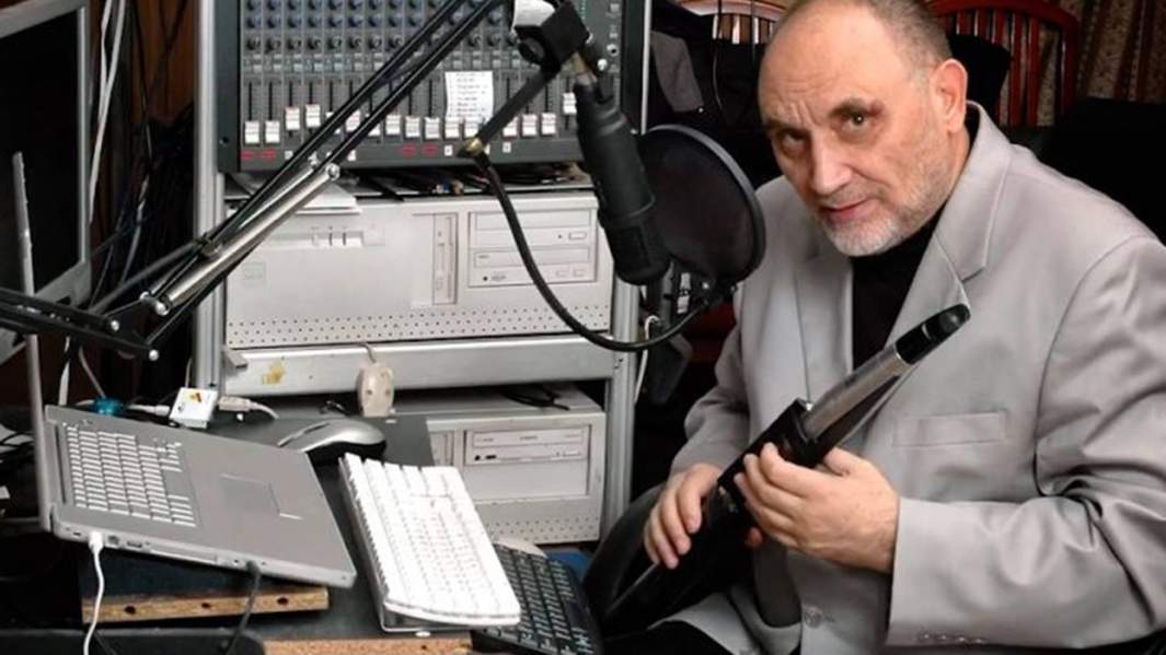 Алексей Козлов в студии. Кадр из фильма «Джазист» 