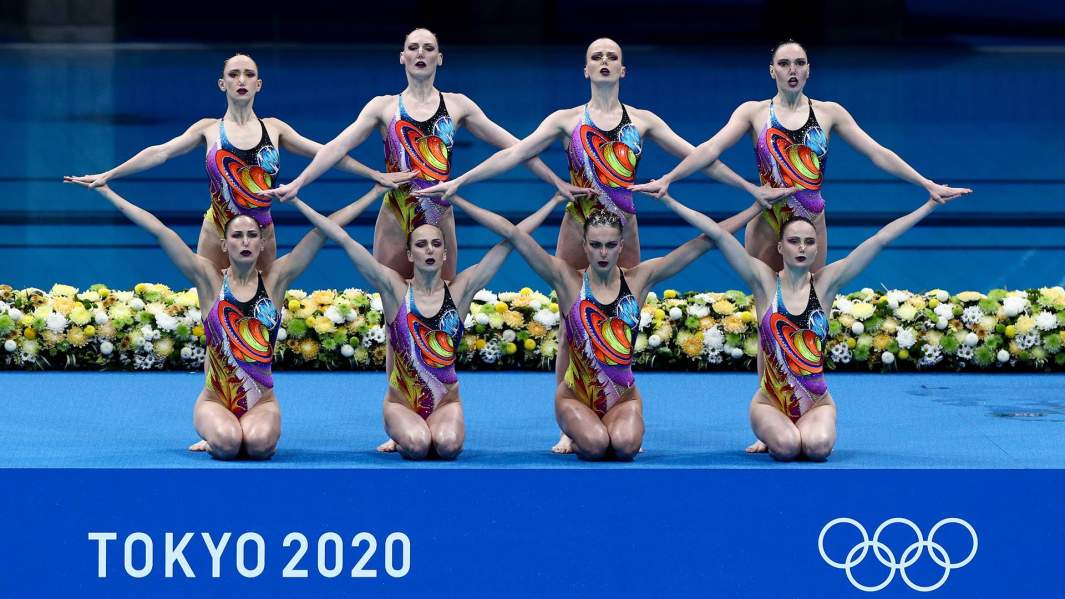 Сборная ОКР по синхронному плаванию на Олимпийских играх в Токио