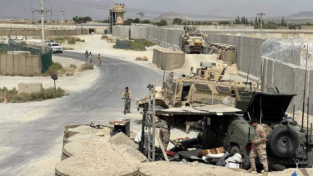 Бывшая авиабаза ВВС США Баграм