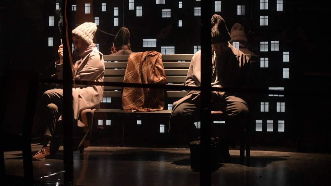 Сцене из спектакля «Хурма» в постановке Марины Брусникиной