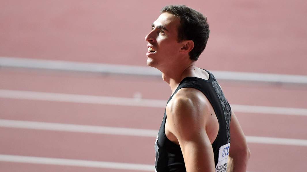 Спортсмен легкоатлет Сергей Шубенков