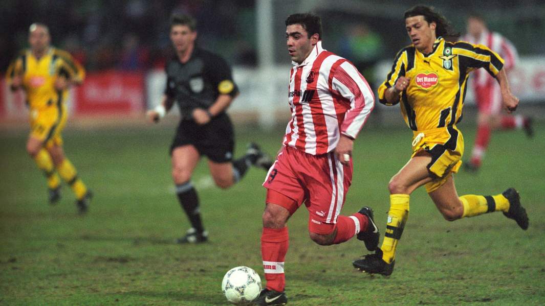 Полуфинал Кубка Кубков по футболу. Матч "Локомотив" - "Лацио" 