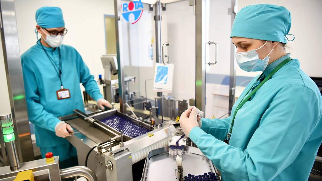 Производство вакцины Sputnik V