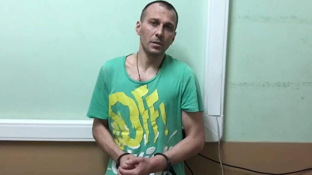 Задержанный преступник Иван Цуркану