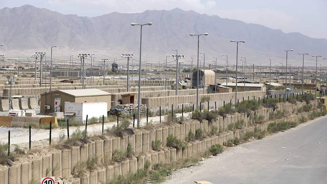 Бывшая авиабаза сил США и НАТО Баграм в Афганистане