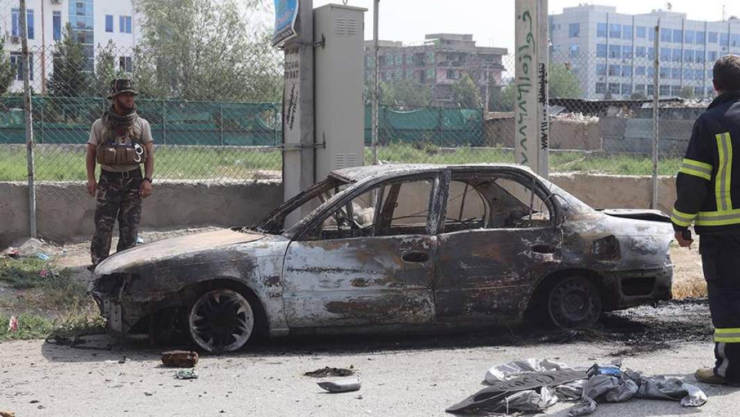 Последствия военных атак в Кабуле