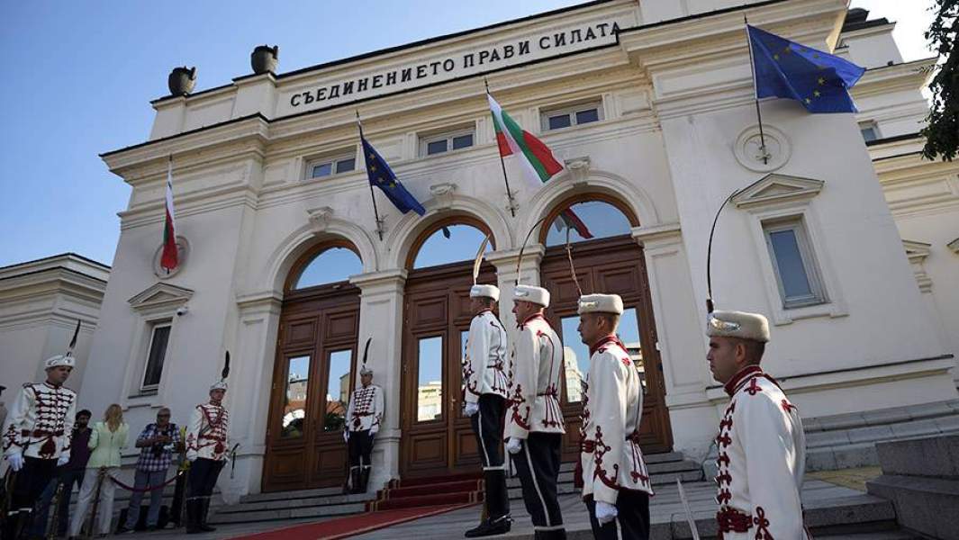 Здание парламента Болгарии перед началом работы 46-го созыва депутатов