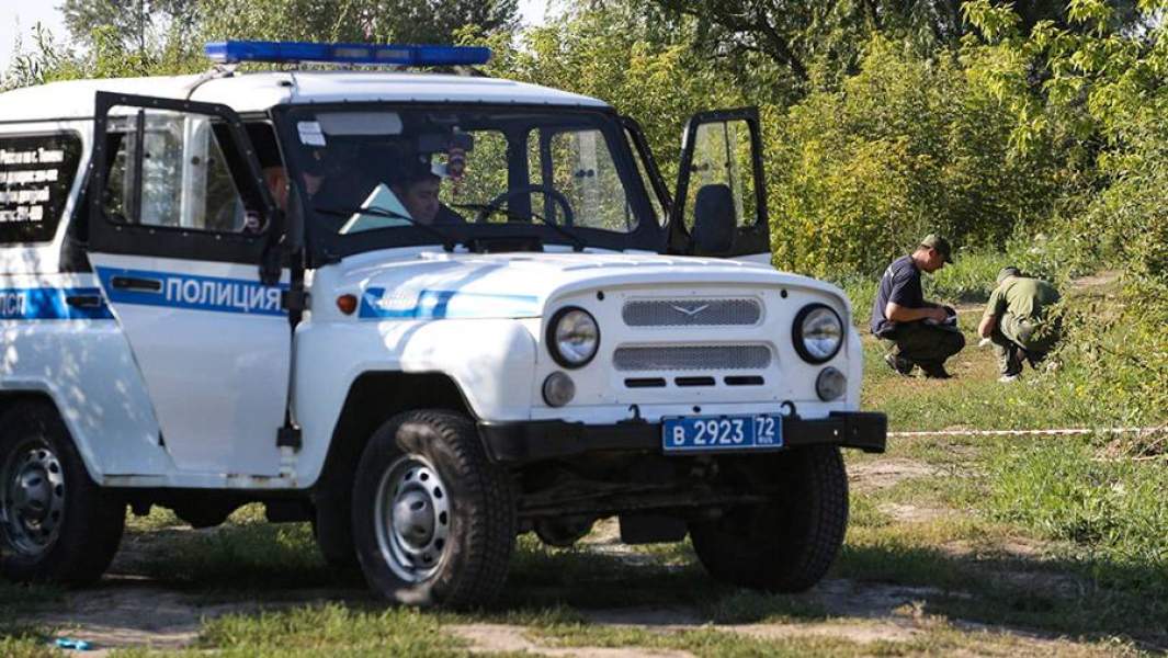 Поисковые работы на месте обнаружения тела Насти Муравьевой