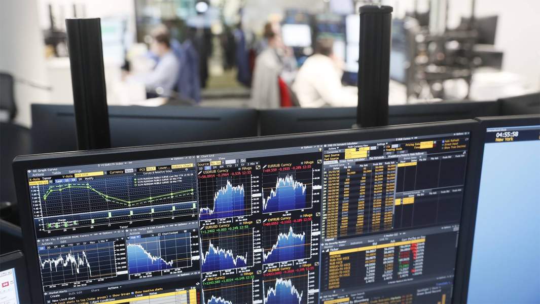 графики на экране компьютера