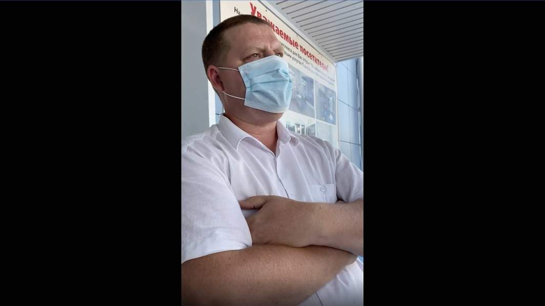 разговор с охранником