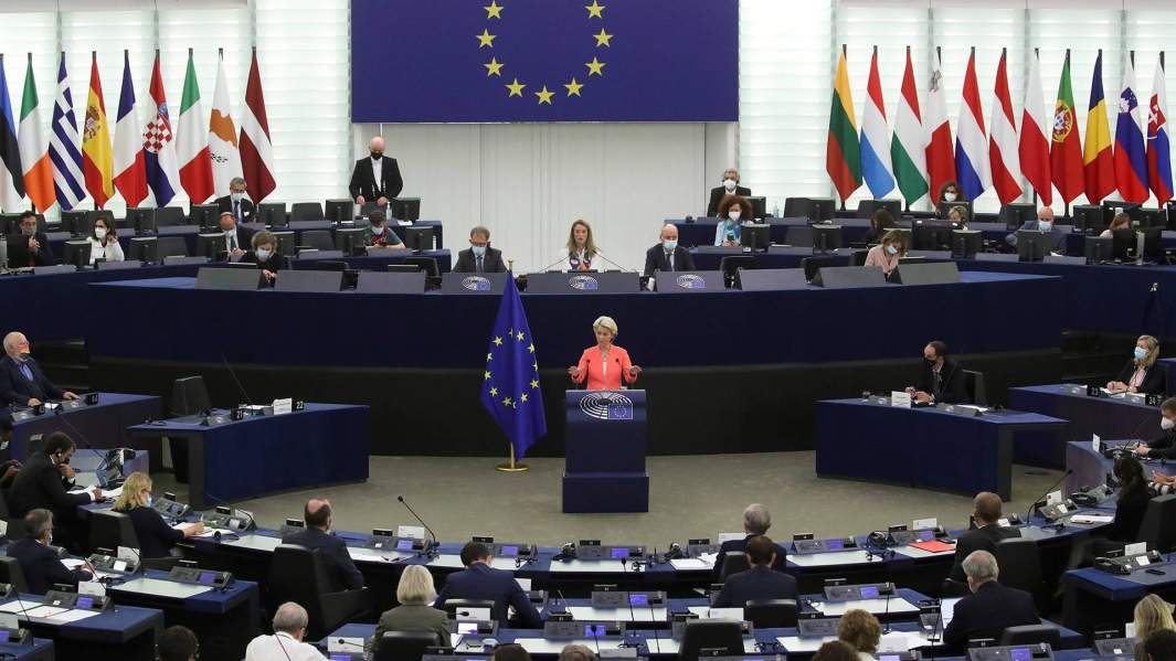 Заседание Европарламента